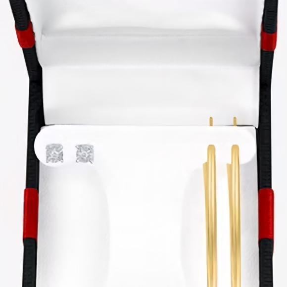 Womens Diamond Accent Lab Grown White Diamond 14K Gold Over Silver - Picture 2 of 3